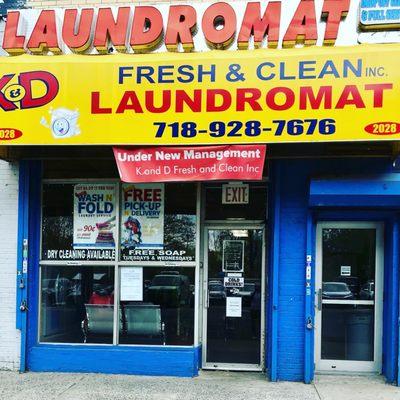 K and D Fresh and Clean laundromat