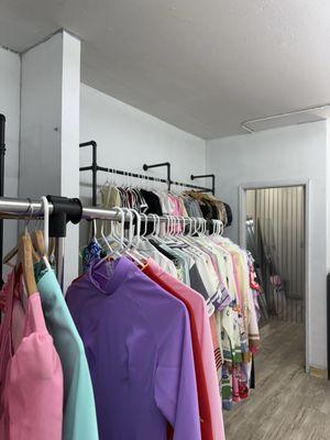 They have fitting room as well