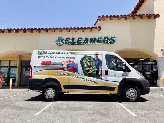 Classic Cleaners offers free pickup and delivery!