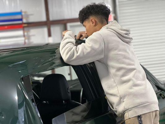 Full color change vinyl wraps