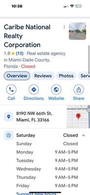 Caribe National Realty