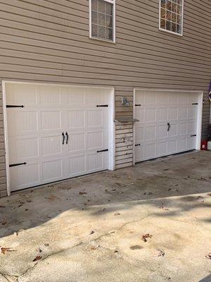 New Garage Doors Installed within hours. Great experience.