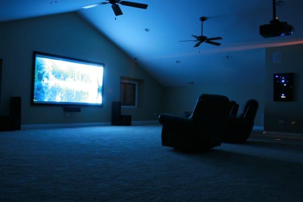 And the after. Home entertainment bliss!