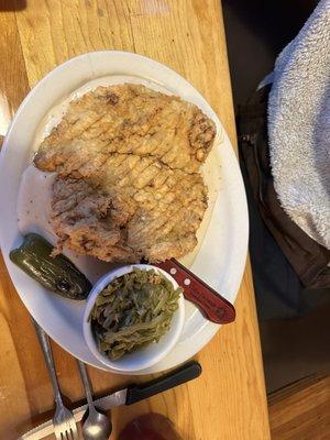 Chicken fried ribeye