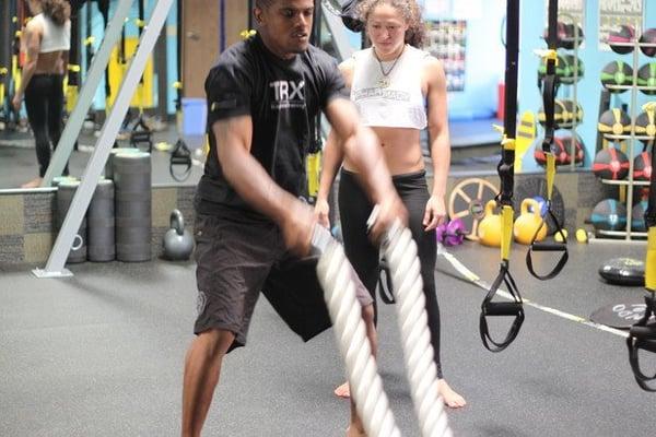Burn Fat with Battle Ropes!