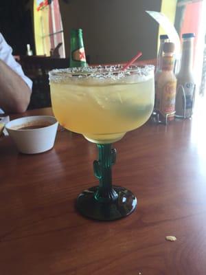 Yummy margarita!