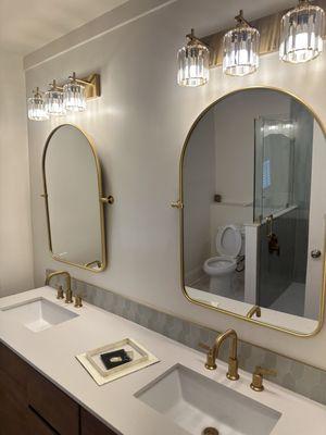 Countertops bathroom remodel