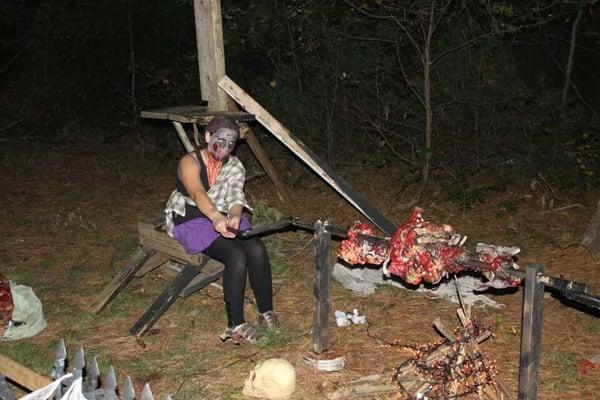 One of the characters