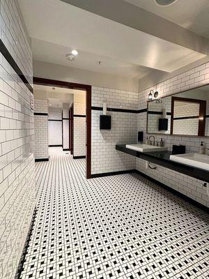 These bathrooms are too nice for a comedy club ;)