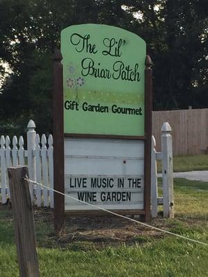 Live music and wine Thursday evenings! Casual, relaxing and romantic!