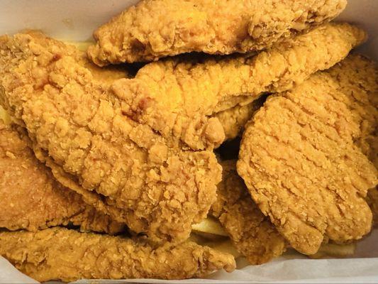 Chicken tenders and fries