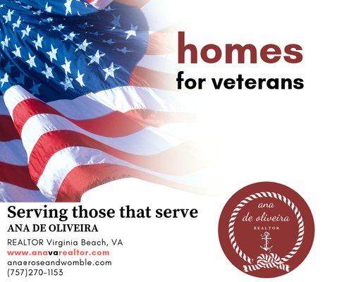 Serving those that serve... Homes in Virginia Beach, VA Call me...