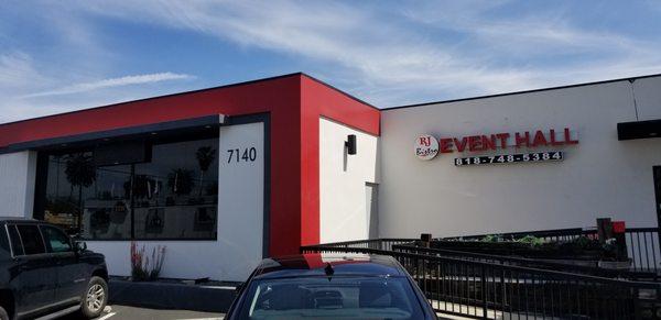 Outsite of Rj Bistro Event Hall