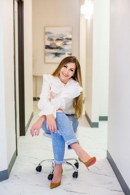 Owner, Christine Andler has been doing lashes and esthetics since 2018