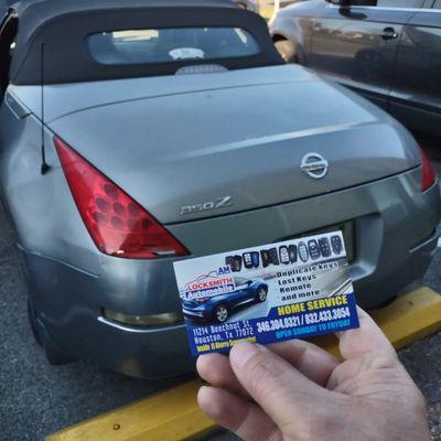 832 433 3054
Locksmith Automobile Service