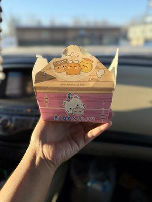 They have the cutest packaging..