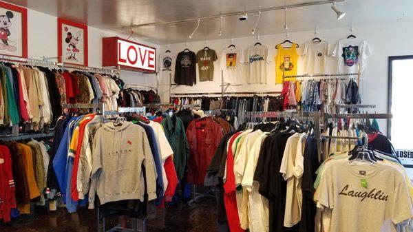 Vintage and recycled clothing @ McFly's Thrift Store