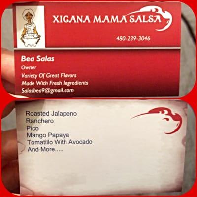 The best salsa there! Pomegranate salsa. So good!