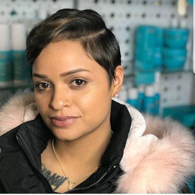 Sleek short cut done by Shatera