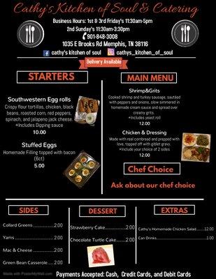 Cathy’s Kitchen of Soul & Catering