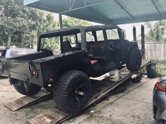 Hummer Humvee H1 for sale - $33,000 - Only 38k miles and completely STREET LEGAL!! FINANCING AVAILABLE! Call or text 561-414-9880