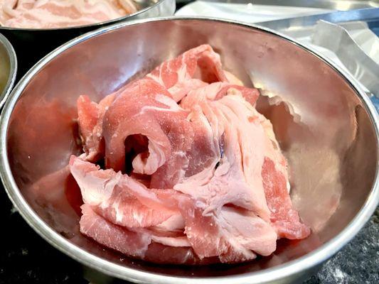 Pork shoulder Too much fat parts