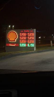 Gas Prices are HIGH here