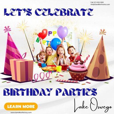 If you are planning for your child's birthday, let us take the burden off you and host your child's most favorite birthday ever.