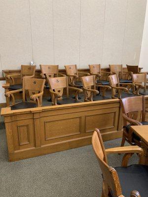 Jury box