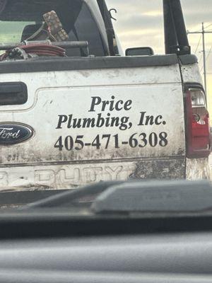 The number of a Mickey Mouse plumber on a beat up truck driven by a caveman. Accompanied by a non-English speaking cheap laborer.
