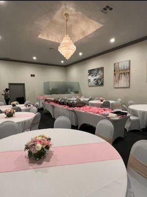 Destiny also offers a multi purpose room that can be used for:
* Repast
* Wedding
* Receptions
* Business Meetings
* And much more