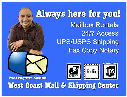 West Coast Mail Center