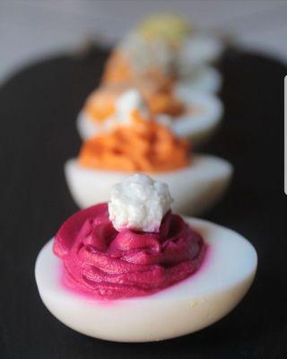 Roasted Beet with Black Truffle & Goat Cheese