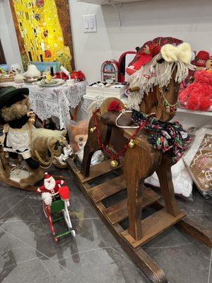 Vintage rocking horse