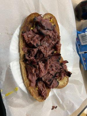 Sm. Pastrami Sub w/mustard