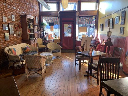 Comfy and inviting interior