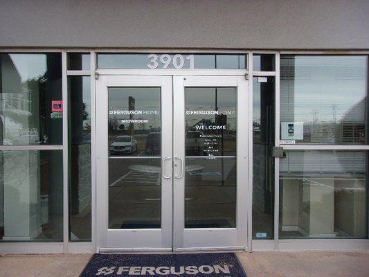 Ferguson Home Signage on Door