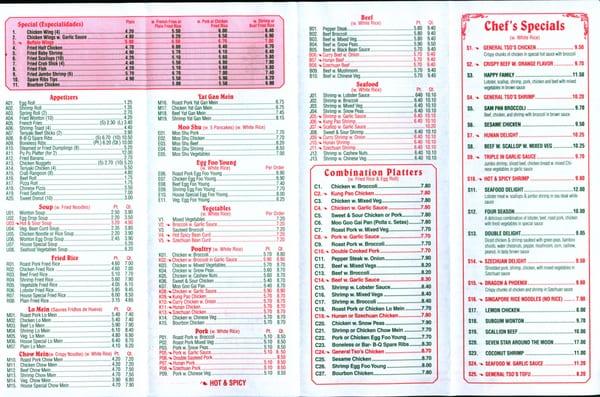 Menu 2 (June 2016)