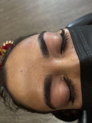 Nice shape and arch eyebrows!