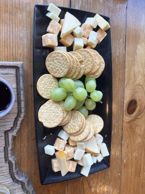 Overpriced cheese plate