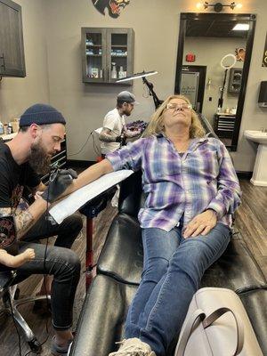 Love Blood Ink Tattoo