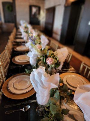 Wedding Table Settings