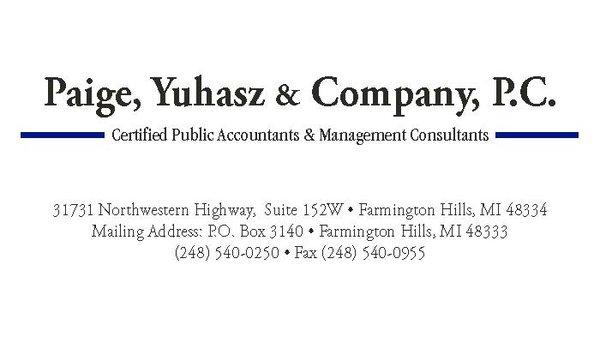 Paige Yuhasz and Company PC