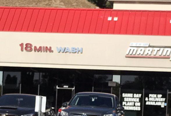 It should be called 18 minute wash / 30 minute dry! Don't be fooled you will be here an hour