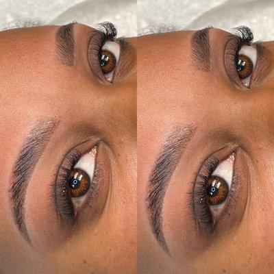 Brow wax + tint
