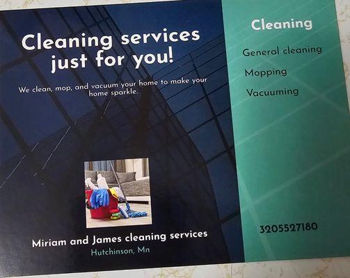 Miriam And James Cleaning Services