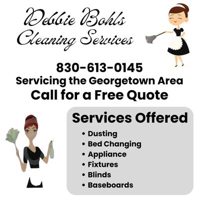 Debbie Bohls Cleaning Services