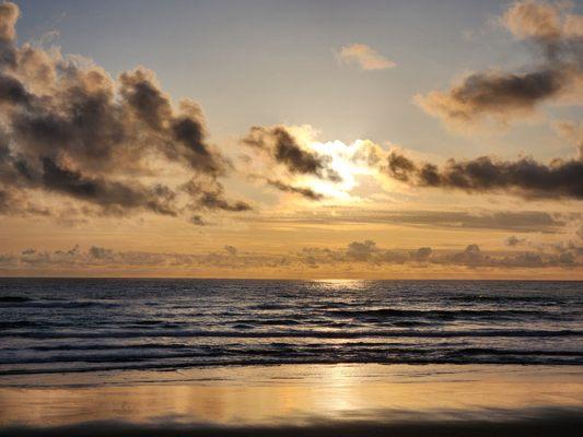 nighttime at the resort
