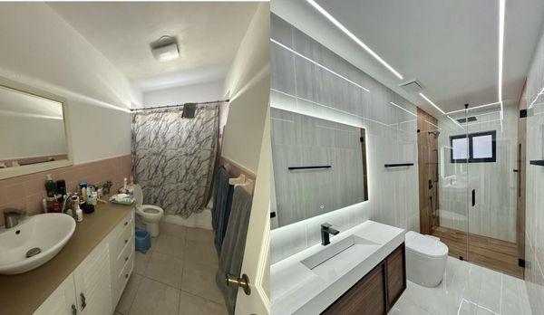 Elegant Modern Bathroom Remodel