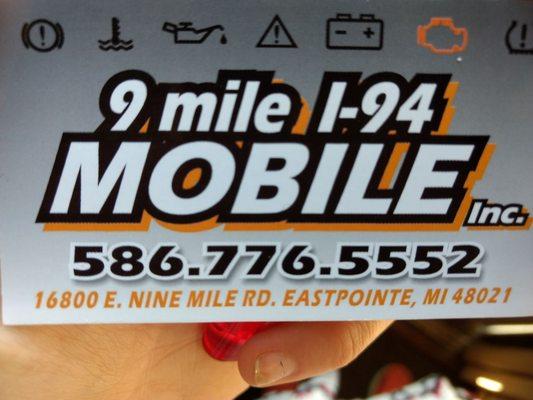 Nine Mile-I 94 Mobil Service